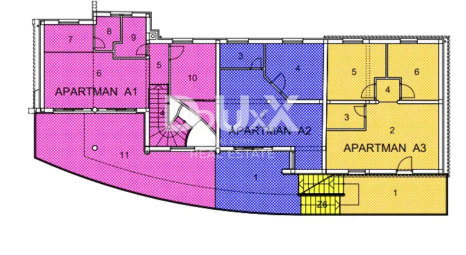 zadar, brodarica - vila sa 6 stanova i poslovnim prostorom - slika 23