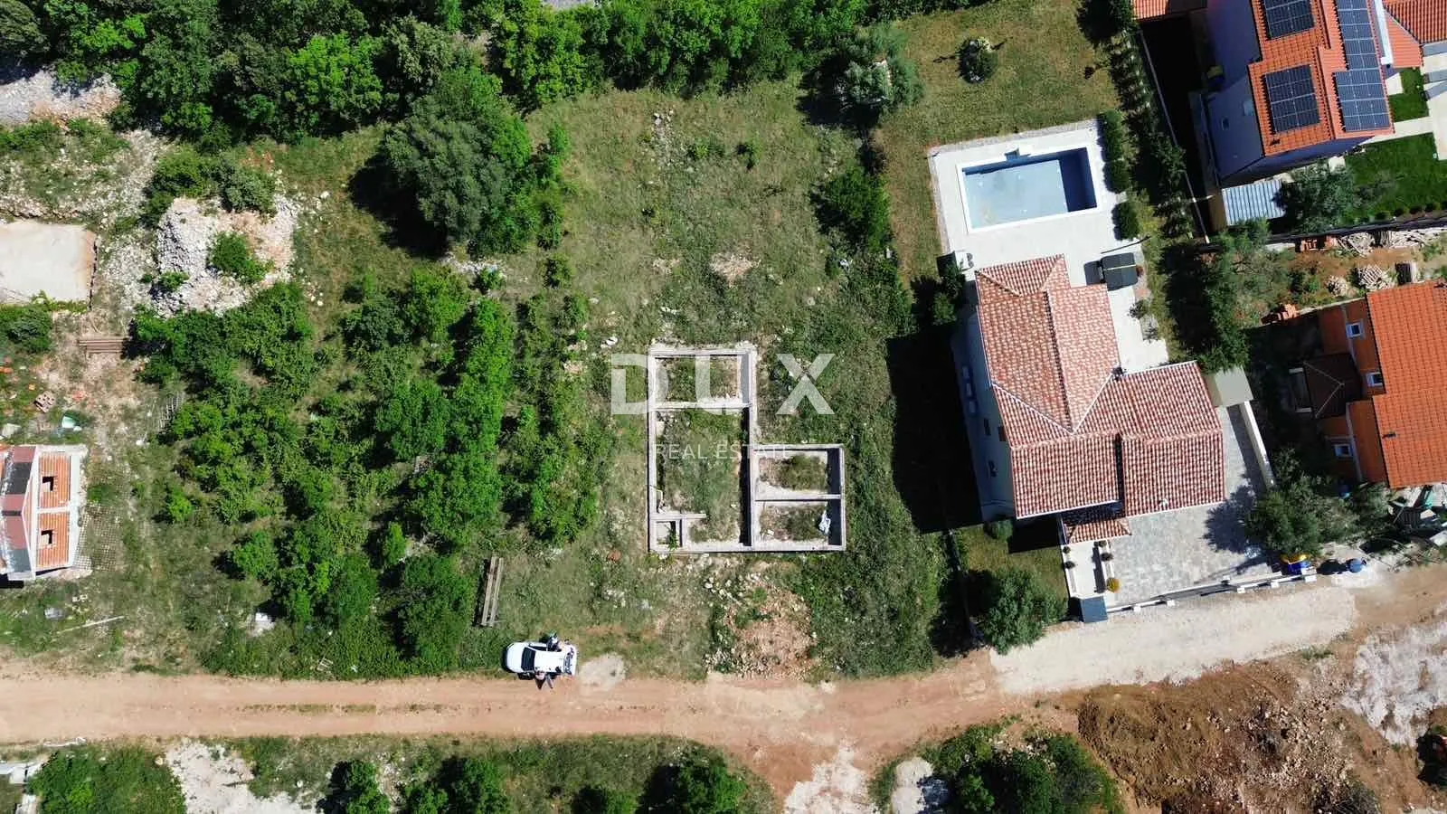 labin, sveti lovreč labinski, građevinsko zemljište s pravomoćnom građevinskom dozvolom, 866 m2! - slika 5