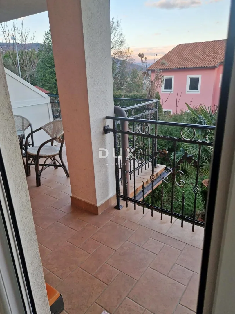 opatija, oprić - pogled na more i vrt za uživanje, 2sdb 74m2 - slika 16