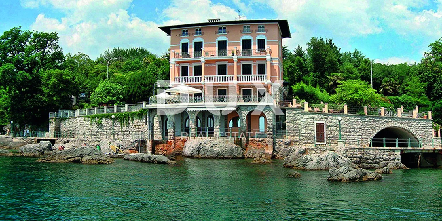 opatija, ičići - dugoročan najam luksuznog stana s vlastitom plažom - slika 1