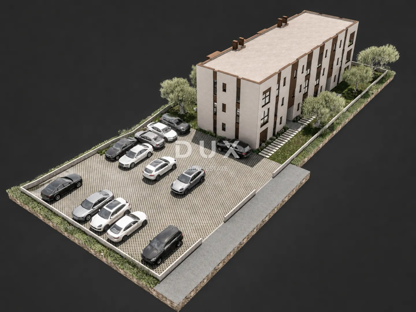 vodice – stan na zadnjem katu s pogledom na more, balkon i 2 parkirna mjesta - slika 5