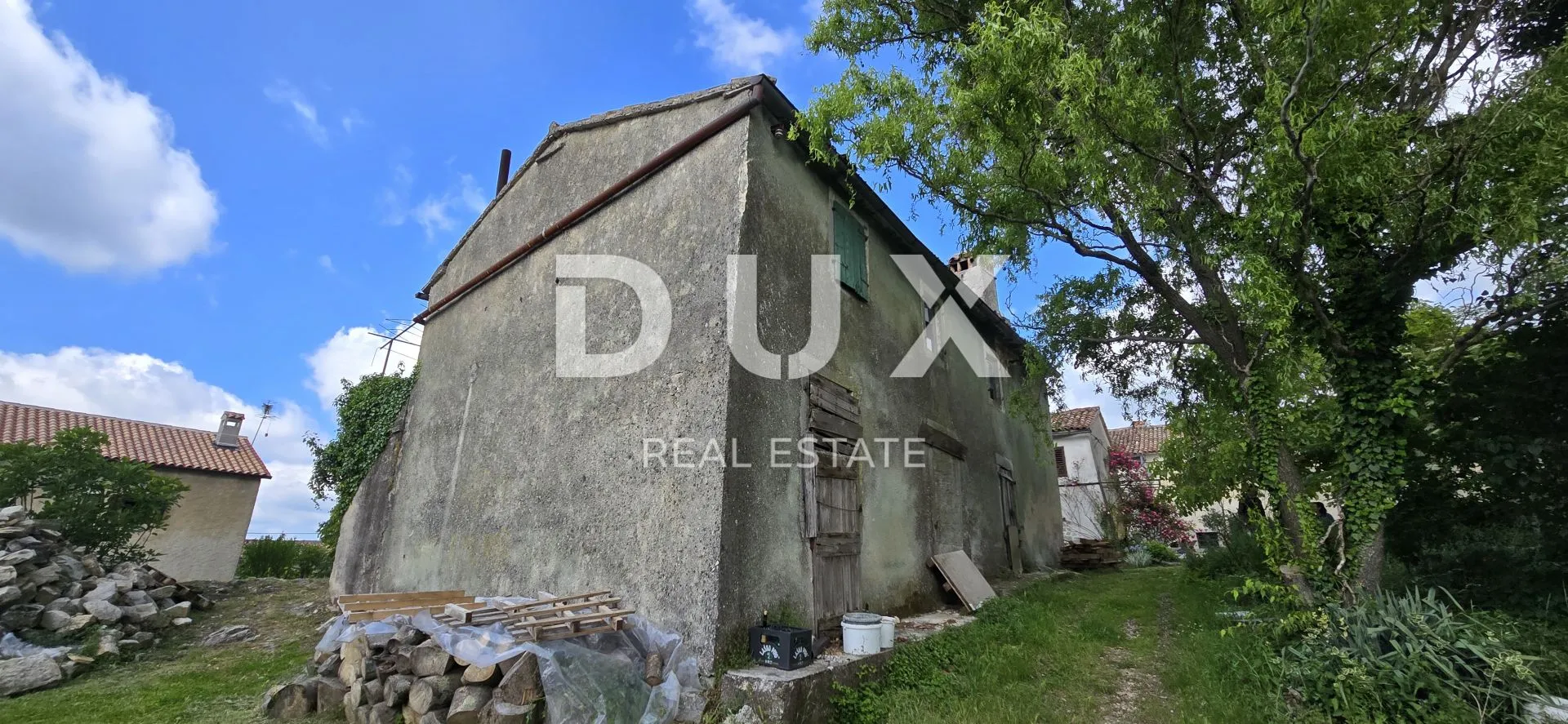 istra, gračišće - samostojeća kamena kuća za renovaciju s pogledom - slika 8