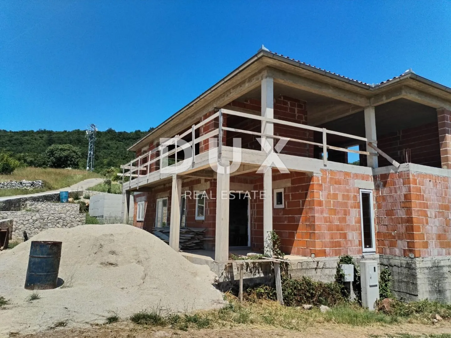 istra- labin- kuća u roh bau fazi! - slika 41