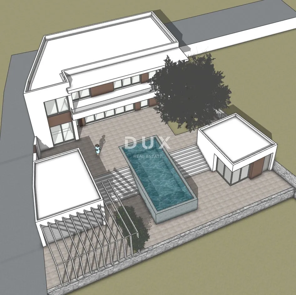 CRIKVENICA, DRAMALJ - starina s projektom za luksuznu villu, pogled na more - Dramalj, Crikvenica