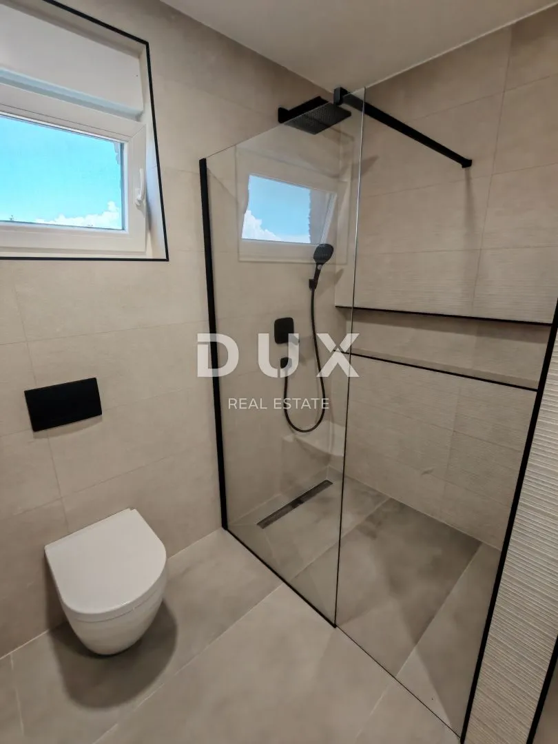 zadar, vir - komforan penthouse s pogledom na more 180 metara od plaže jadro! bs3 - slika 13