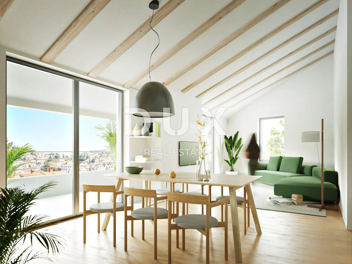 mali lošinj - penthouse u centru na 100m od mora s garažom - slika 13