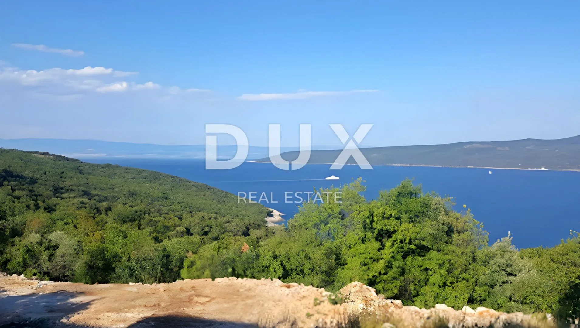 istra, rabac - prostrano zemljište s pogledom na more - slika 2