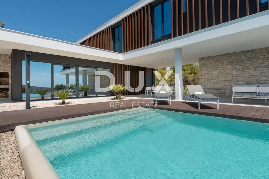 dalmacija, primošten - ekskluzivna dizajnerska vila s infinity bazenom i panoramskim pogledom na more - slika 3