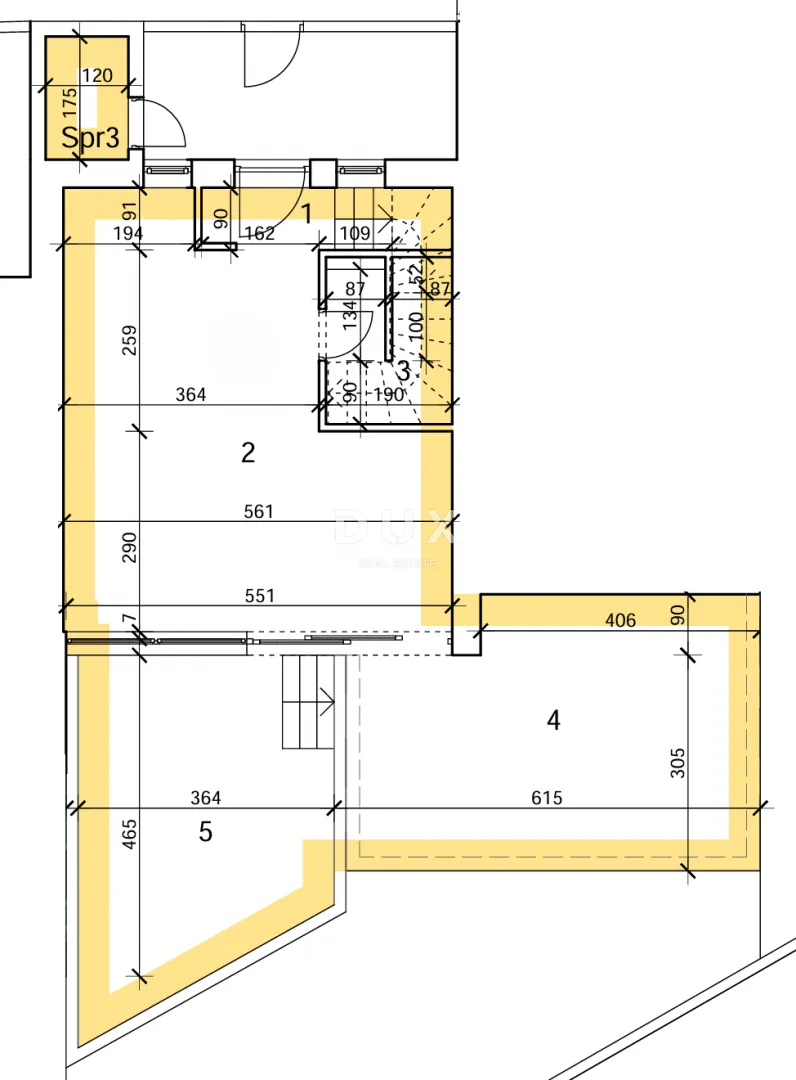 otok krk, grad krk, dvoetažni stan, 112,30 m2, bazen, najam - slika 24