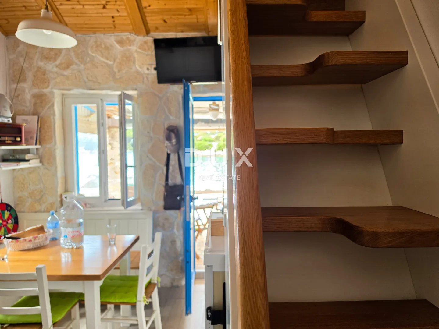 mali lošinj, punta križa, kamena kuća, prvi red do mora - slika 7