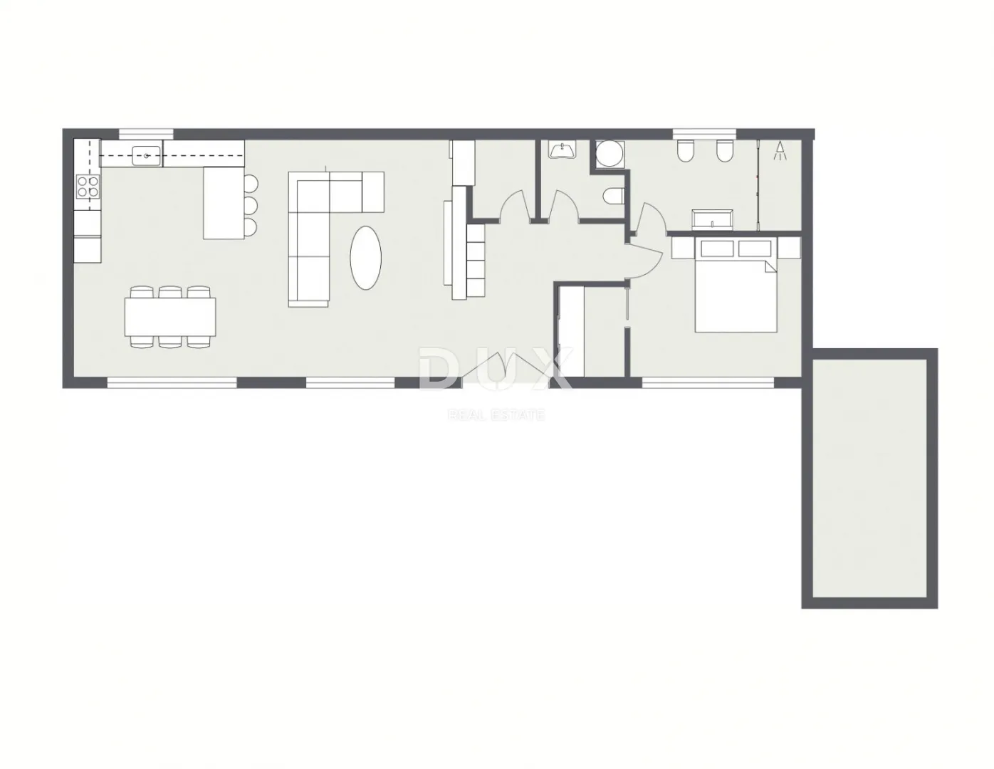 istra, premantura, penthouse, 129,65 m2, privatni ulaz - slika 13