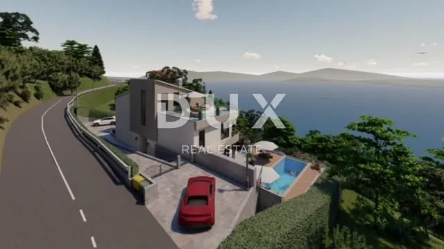 mošćenička draga - vila u izgradnji s prekrasnim pogledom - slika 7