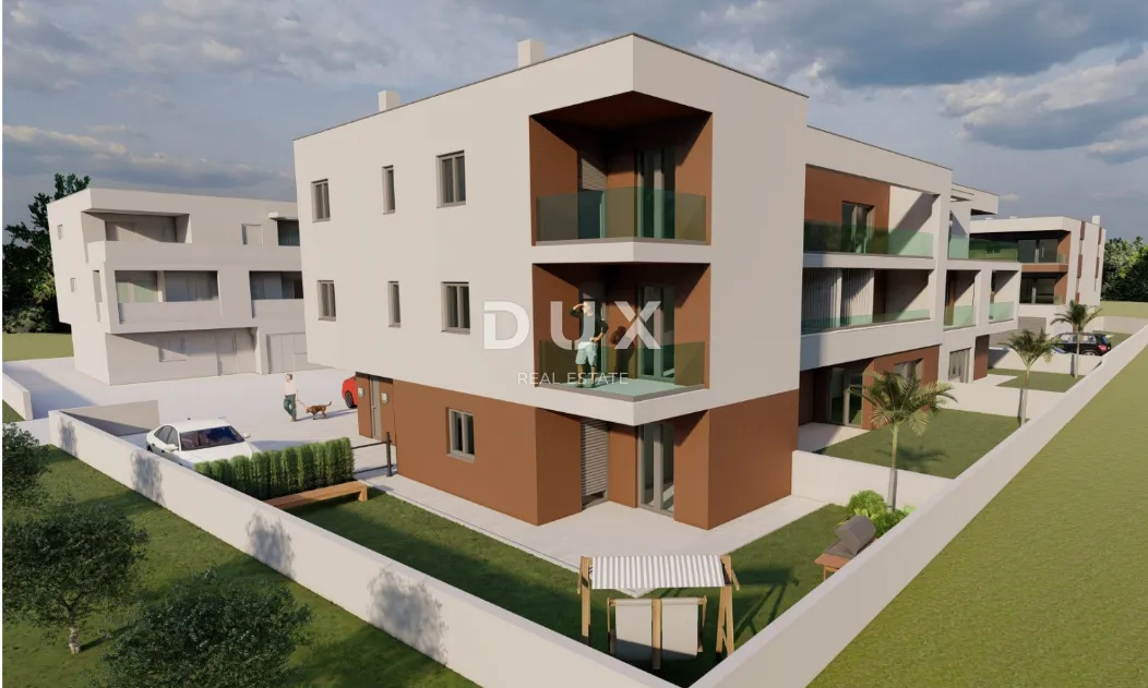 istra, pula, 1- sobni stan s vrtom , novogradnja, parking , spremište - slika 2