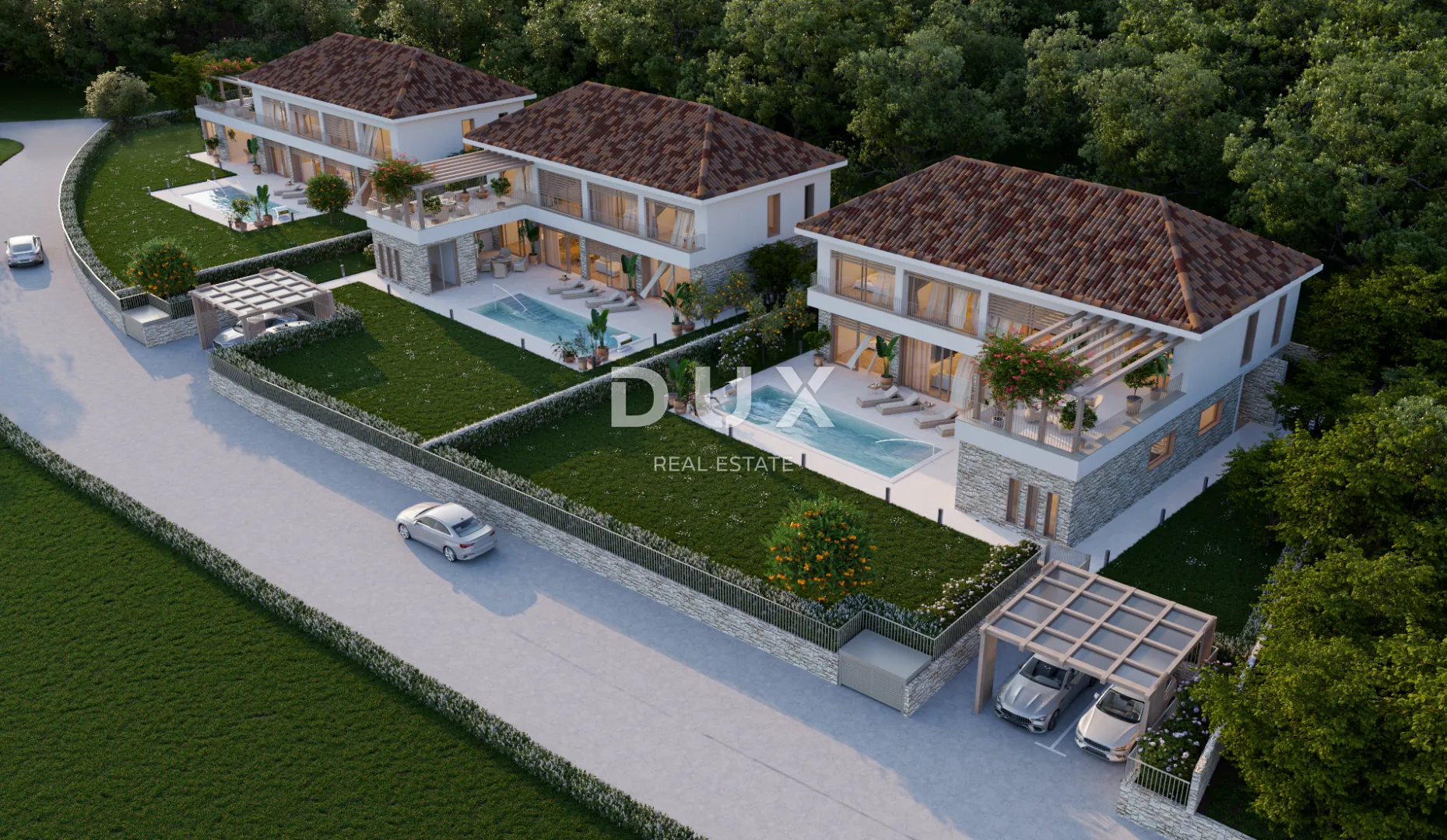 istra, poreč - tri zemljišta s građevinskim dozvolama - slika 2