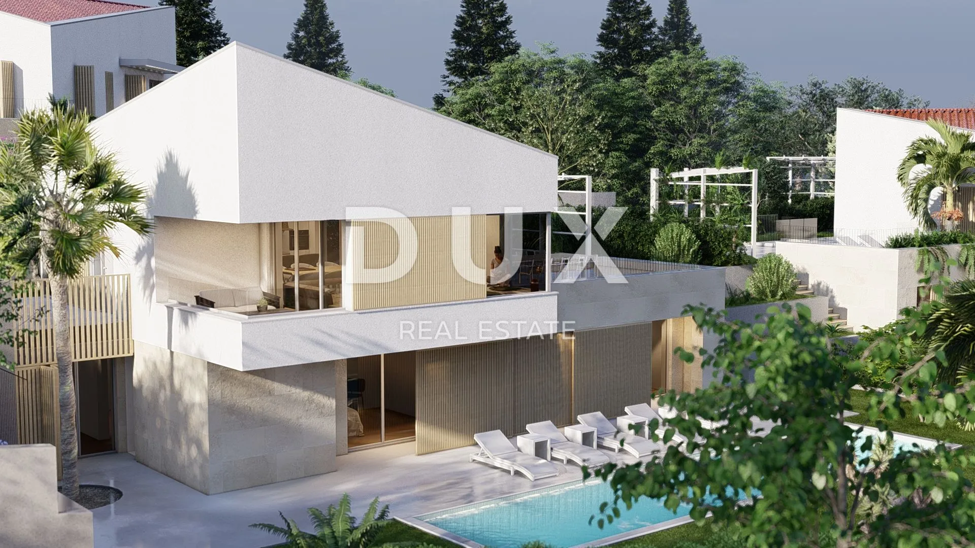 otok krk, malinska – moderna luksuzna vila (195 m²) s bazenom i pogledom na more - slika 2