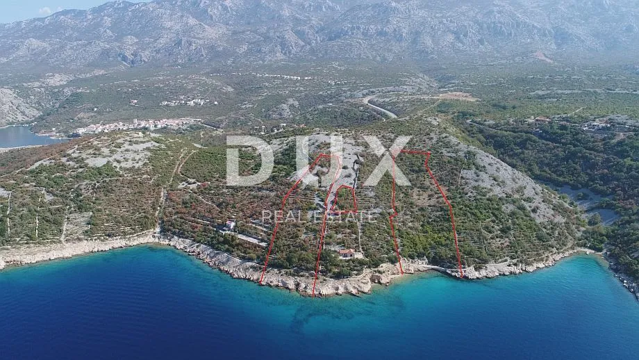 rastovača - stinica građevinski teren za 14300m2 za apartmane / hotel / - kig 30% - kis 80%. - slika 4
