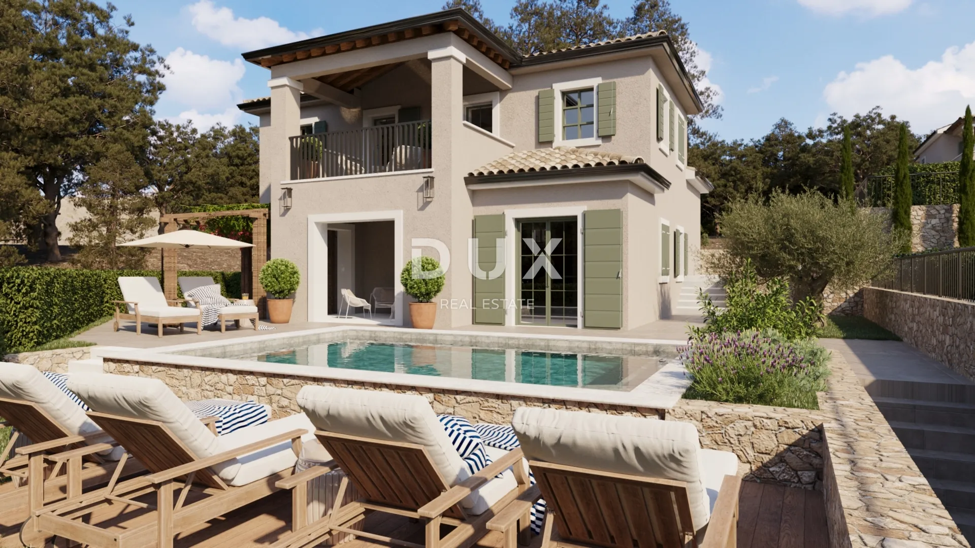 OTOK KRK, DOBRINJ - Samostojeća, mediteranska vila s privatnim bazenom - Šilo, Dobrinj