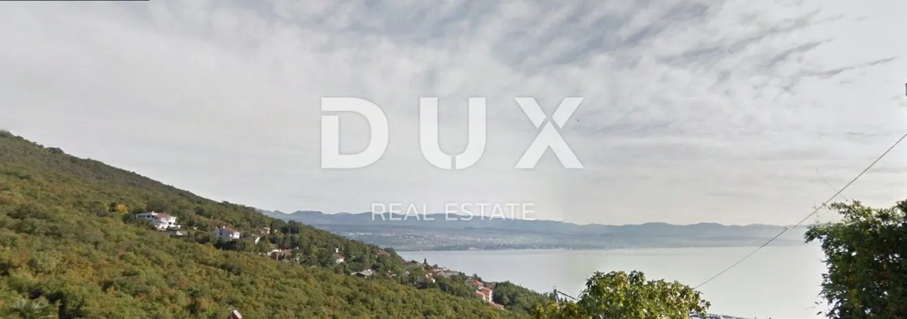 OPATIJA, IČIĆI - građevinsko zemljište 4800m2 s pogledom na more za stambenu zgradu – stanove /apartmane / obiteljsku kuću / villu / kuću za iznajmljivanje - odmor s bazenom - Ičići, Opatija