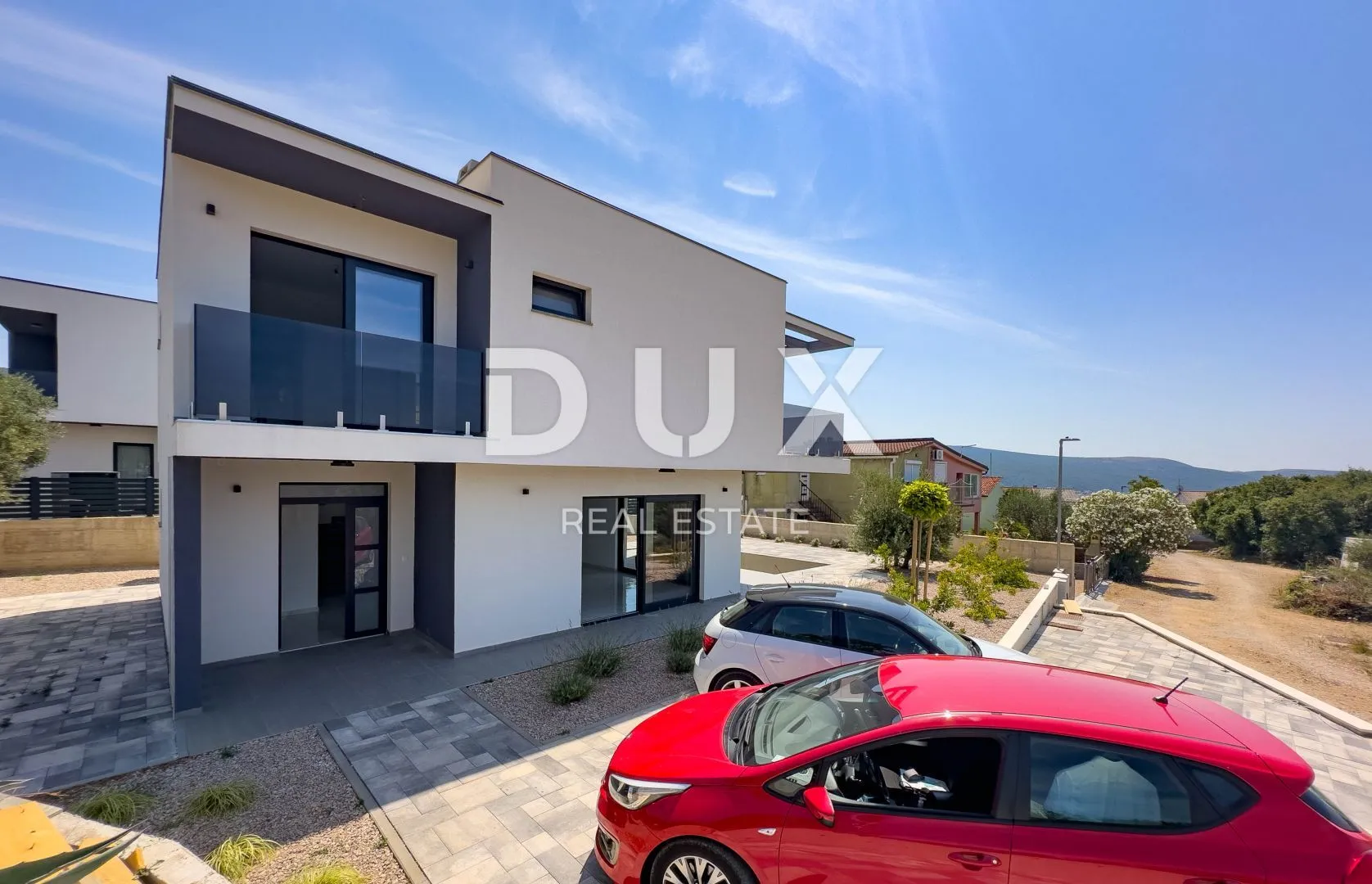 otok krk, grad krk (okolica) - moderna luksuzna vila s bazenom i pogledom na more - slika 7