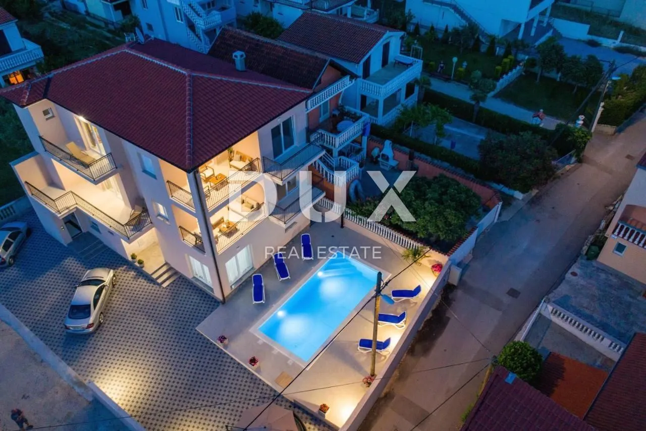 zadar, bibinje - predivna apartmanska vila u blizini plaže - slika 11