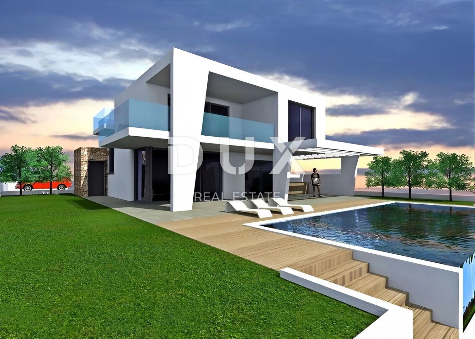 istra, novigrad - zemljište s projektom u blizini mora - slika 3