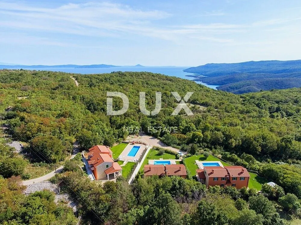 ISTRA, RABAC - Kuća s pogledom na starogradsku jezgru - Rabac, Labin