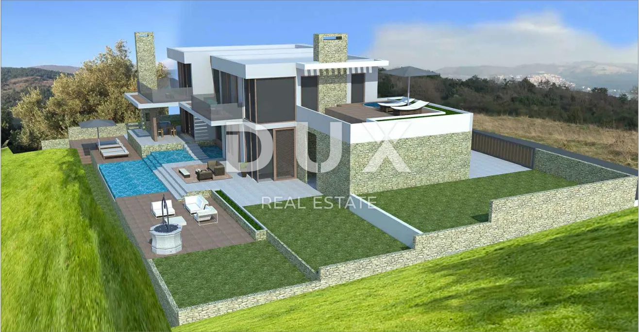 istra, rabac - vila u izgradnji na 50 metara od mora - slika 2