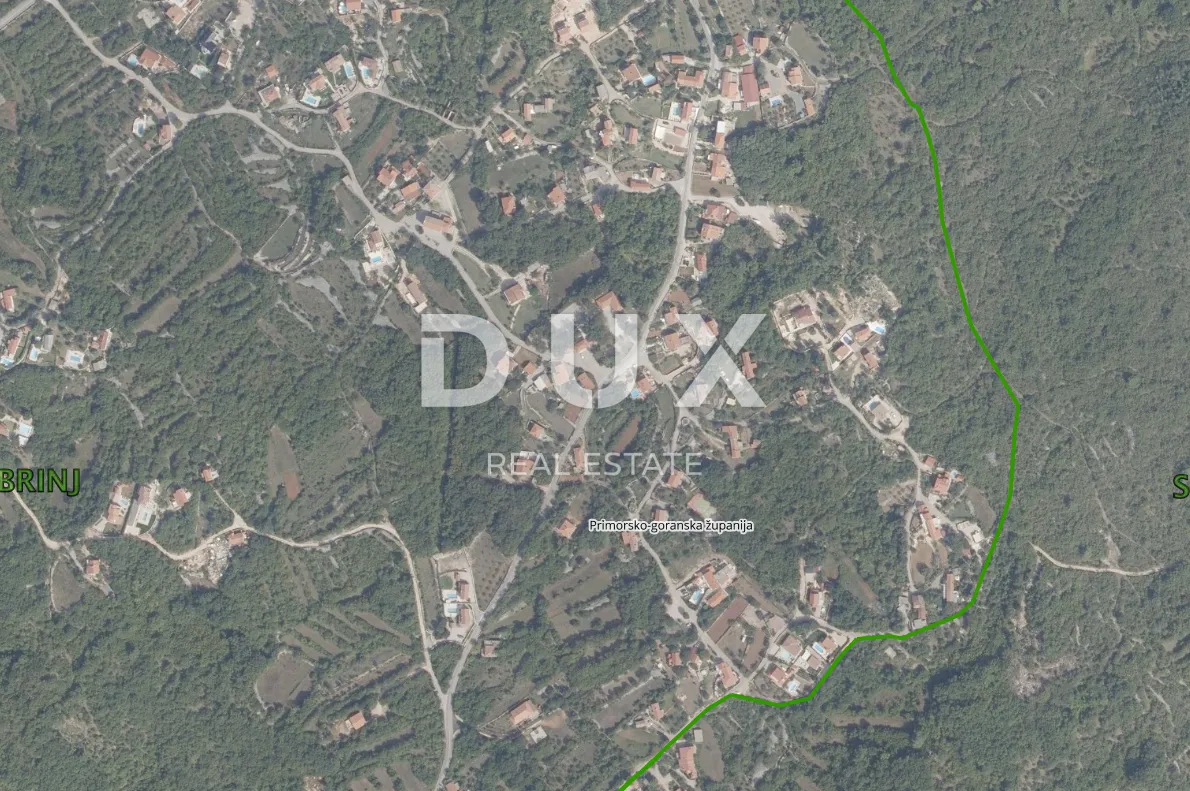 OTOK KRK, KRAS - Građevinsko zemljište 2100m2 - Kras, Dobrinj