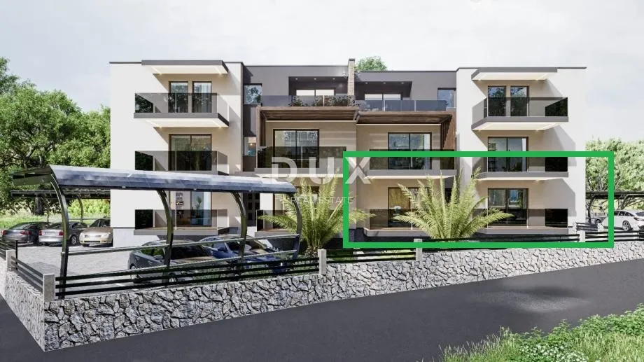rijeka, podmurvice- stan 114m2 u novogradnji s pogledom na more, db+3s, prizemlje- stan 3d - slika 15