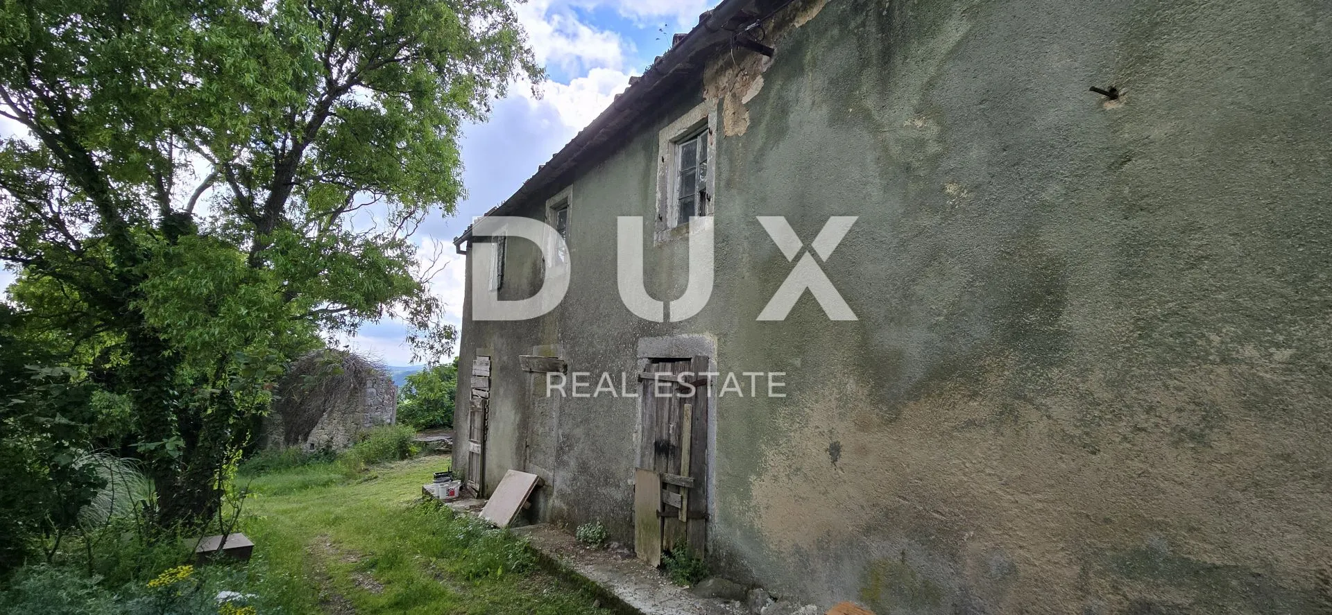 istra, gračišće - samostojeća kamena kuća za renovaciju s pogledom - slika 14