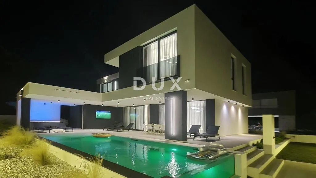 zadar, kožino - luksuzna vila s pogledom na more! - slika 24