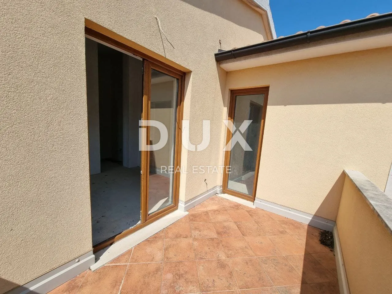 poreč, kaštelir, dvojna kuća, 121 m2, roh-bau, pogled na more - slika 5