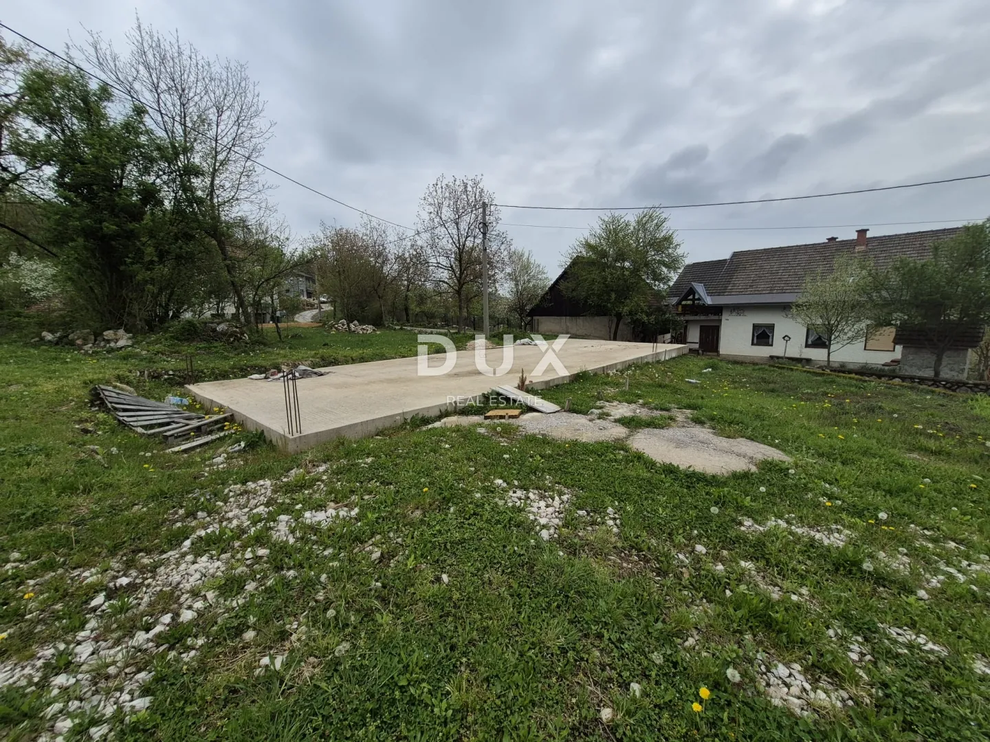 gorski kotar, severin na kupi - započeta gradnja kuće 132 m2 - slika 11