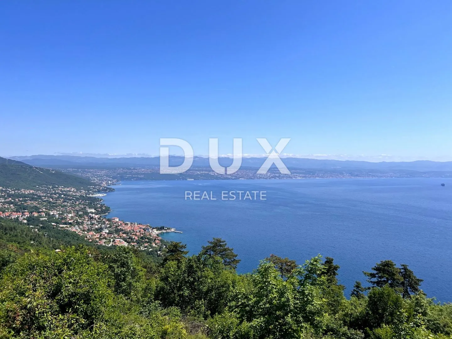 opatija, lovran - prostrano zemljište s pogledom na more - slika 3