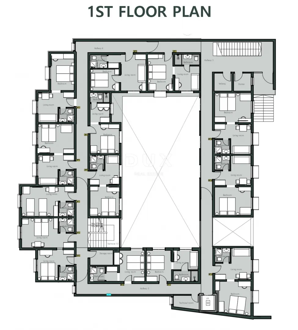 crikvenica - luksuzni apartmani u prestižnom hotelskom kompleksu - slika 5