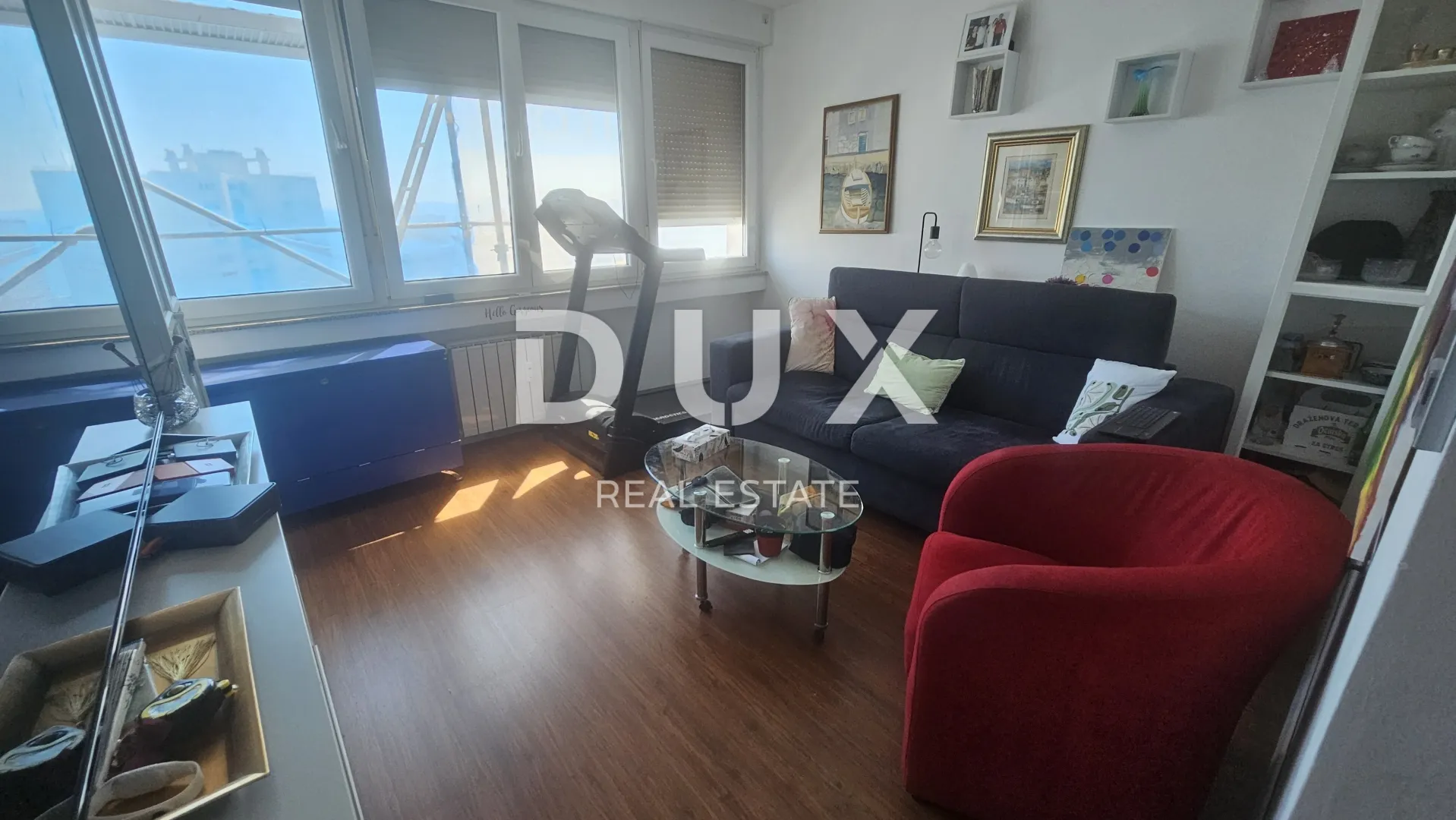 rijeka, kozala - 3s + db, tri balkona, pogled more - slika 2