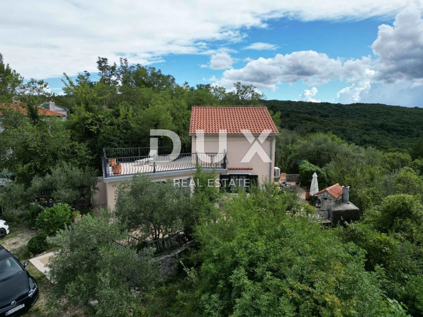 krk, dobrinj - samostojeća kuća 135m2 s pogledom na more + okoliš 150m2 - slika 12
