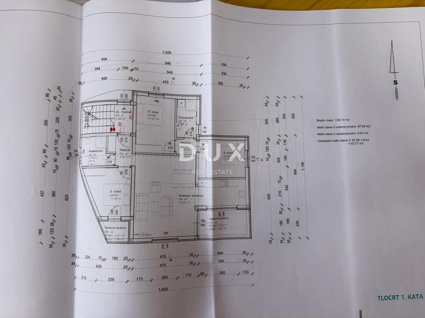 opatija, matulji - stan 3s+db na 1. katu u novogradnji! prilika! - slika 2