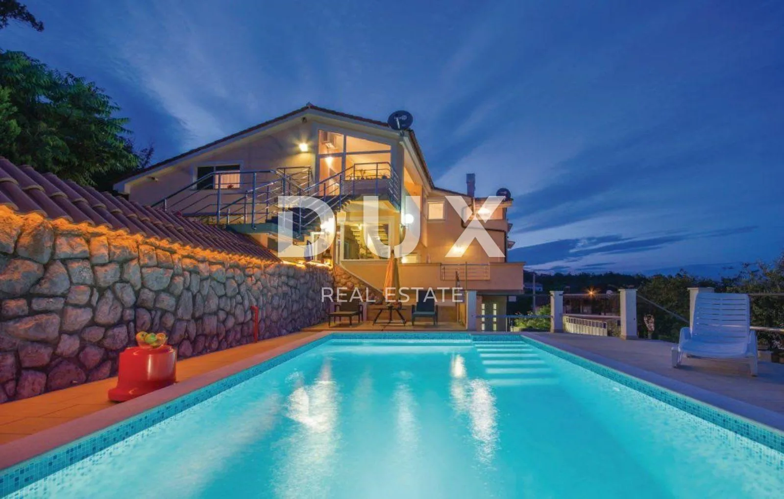 opatija, veprinac - vila 1000m2 s pogledom na more, 6 apartmana i bazenom + okoliš 1000m2 - slika 4