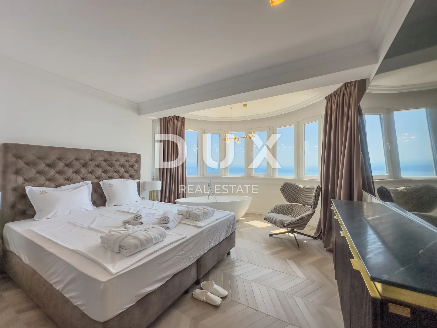 opatija, lovran - ekskluzivan stan s panoramskim pogledom i bazenom - slika 11