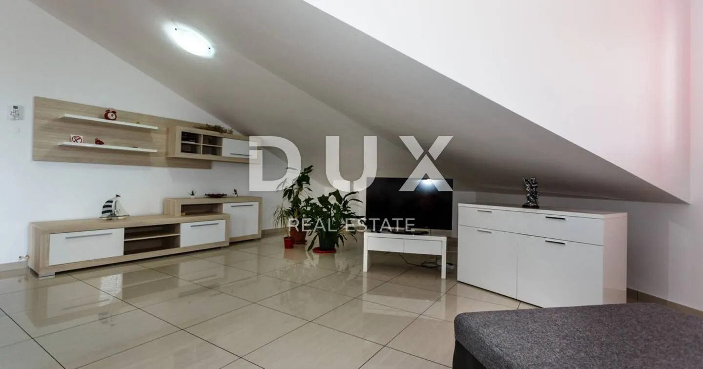 otok krk, vrbnik - apartman 95 m2 sa pogledom na more - slika 9