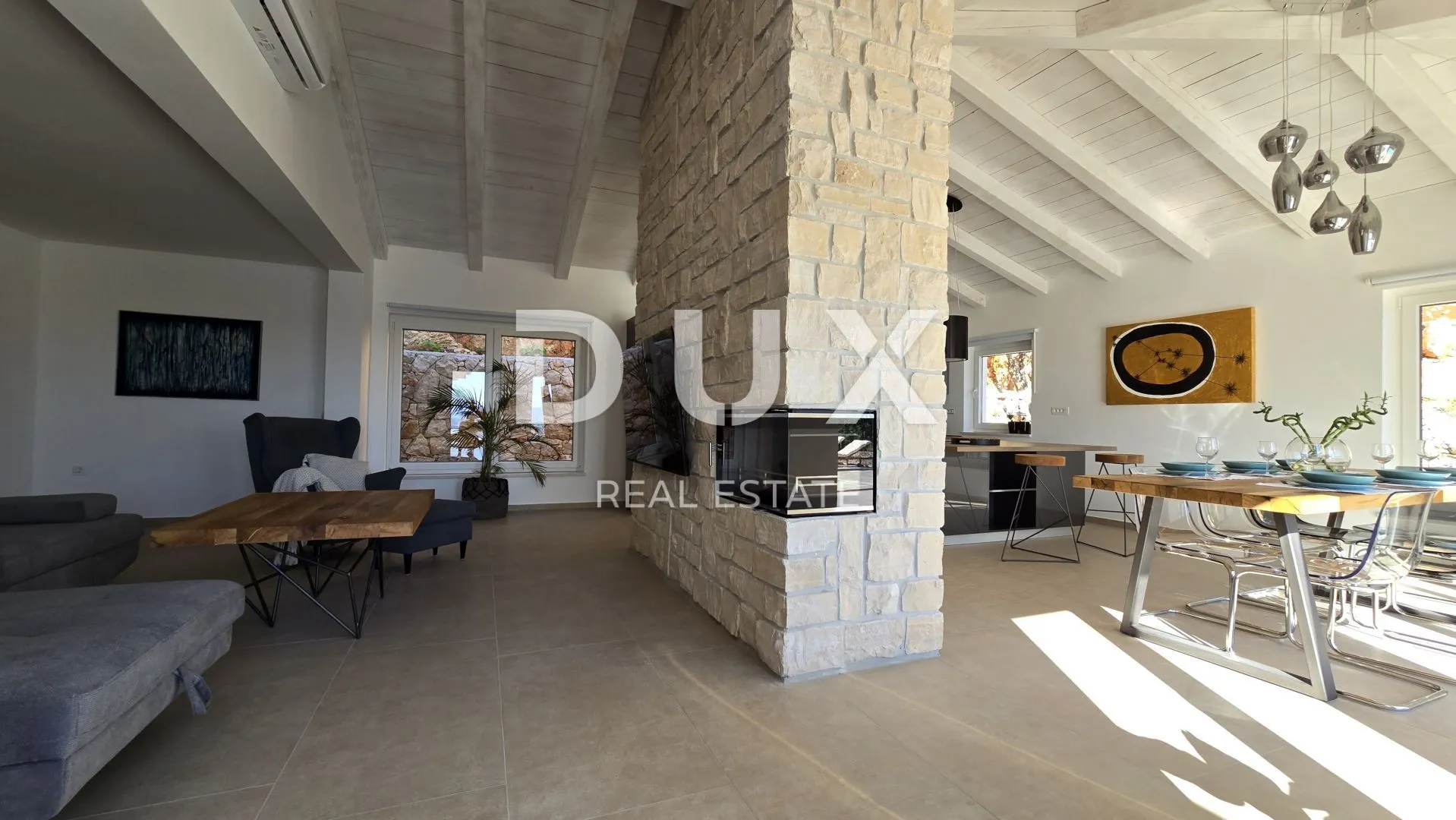 crikvenica, jadranovo - luksuzna kamena villa s grijanim bazenom - slika 18