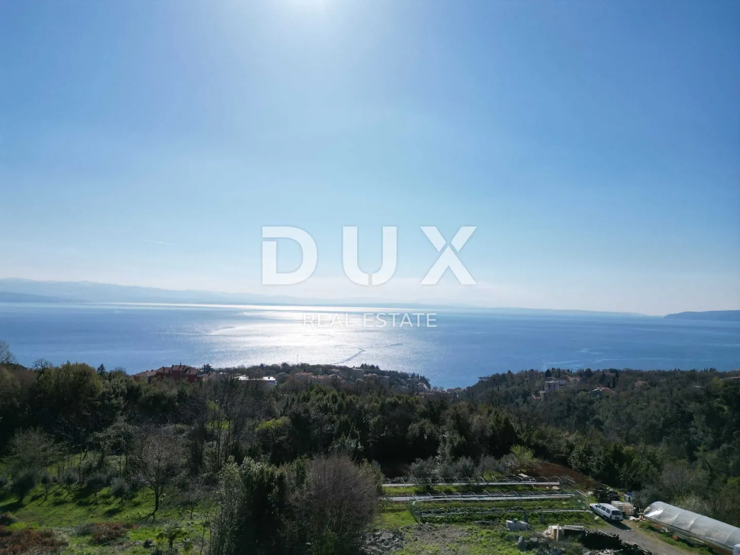 IČIĆI, POLJANE- troetažni stan u izgradnji, 225m2, DB+3S, s panoramskim pogledom na more + okoliš 620m2 - Poljane, Opatija