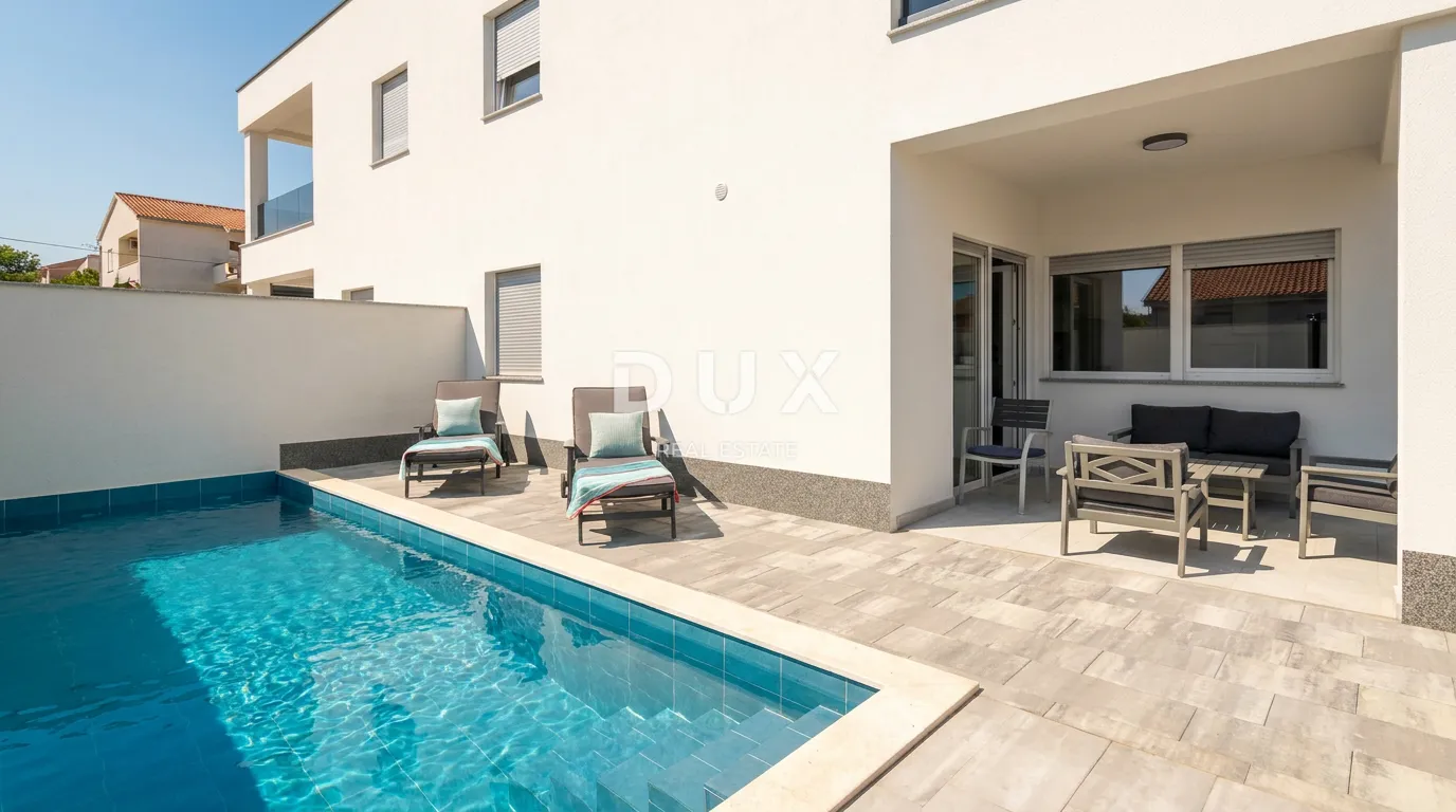 crikvenica, hrusta, stan 62 m², privatni bazen, pogled - slika 12