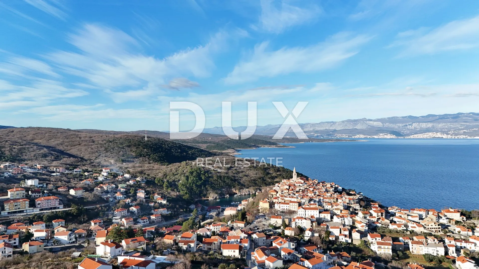 otok krk, vrbnik - građevinsko zemljište s projektom luksuzne zgrade - slika 4