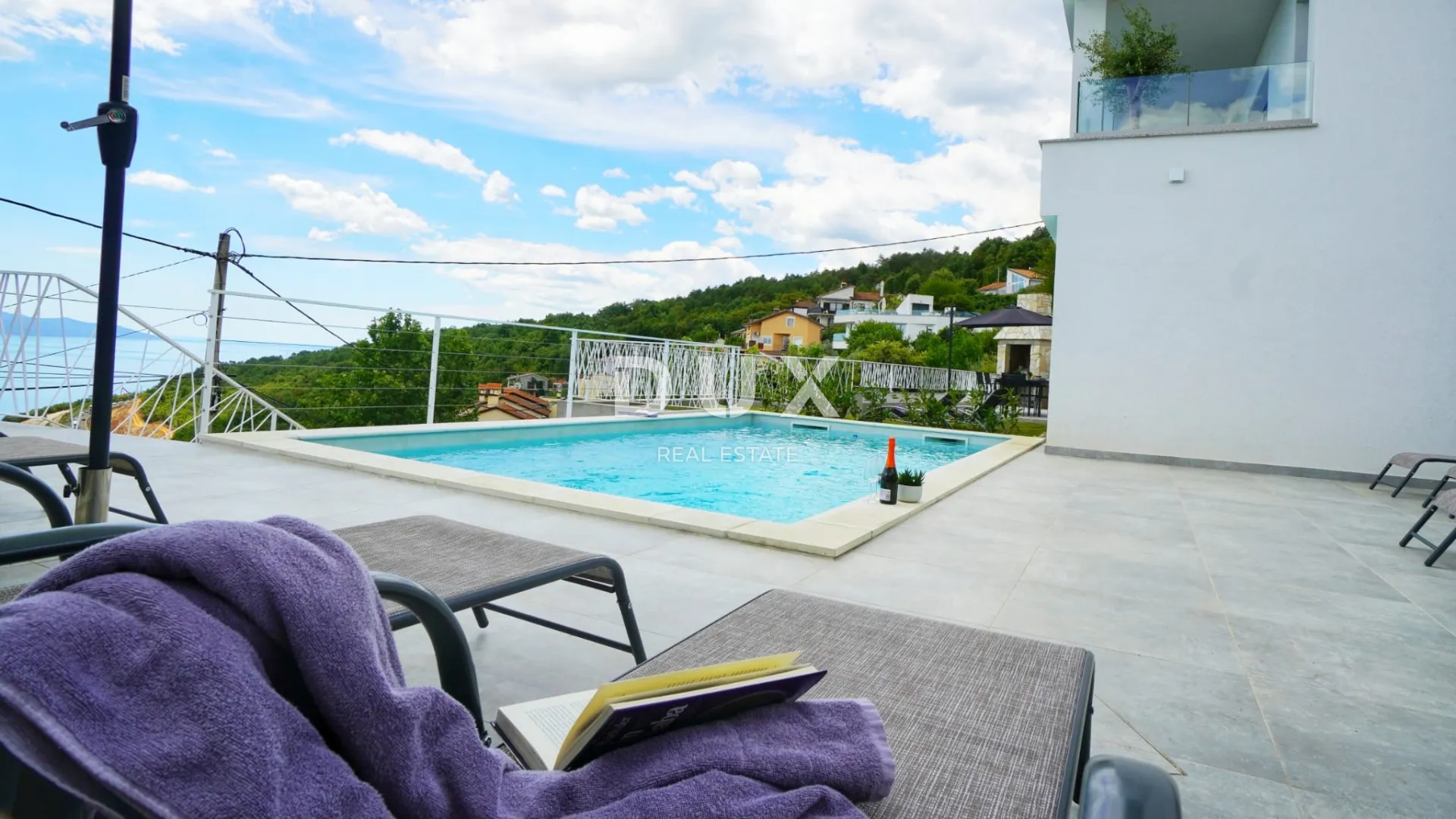 opatija, bregi - stan s pogledom, bazen, 1sdb, 57m2 - slika 9