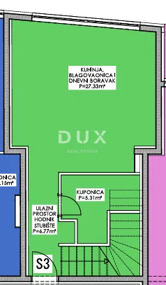 privlaka, zadar - s3 luksuzna novogradnja u 1. redu do mora - slika 19