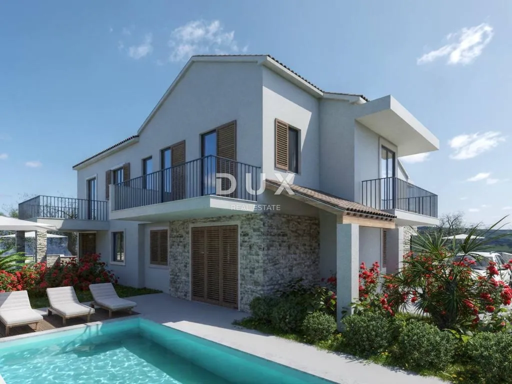 murter, jezera – novogradnja, dvoetažni apartman s bazenom - slika 3
