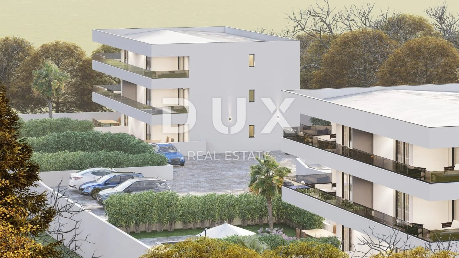 OTOK KRK, MALINSKA - Novogradnja, apartman dvosobni s dnevnim boravkom - Malinska, Malinska-Dubašnica