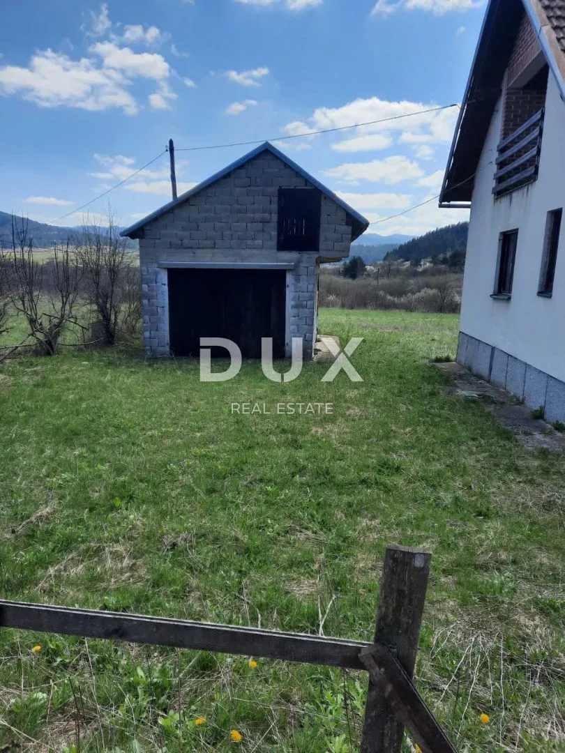 ogulin, lička jesenica - kuća u prirodi + zemljište!!! - slika 5